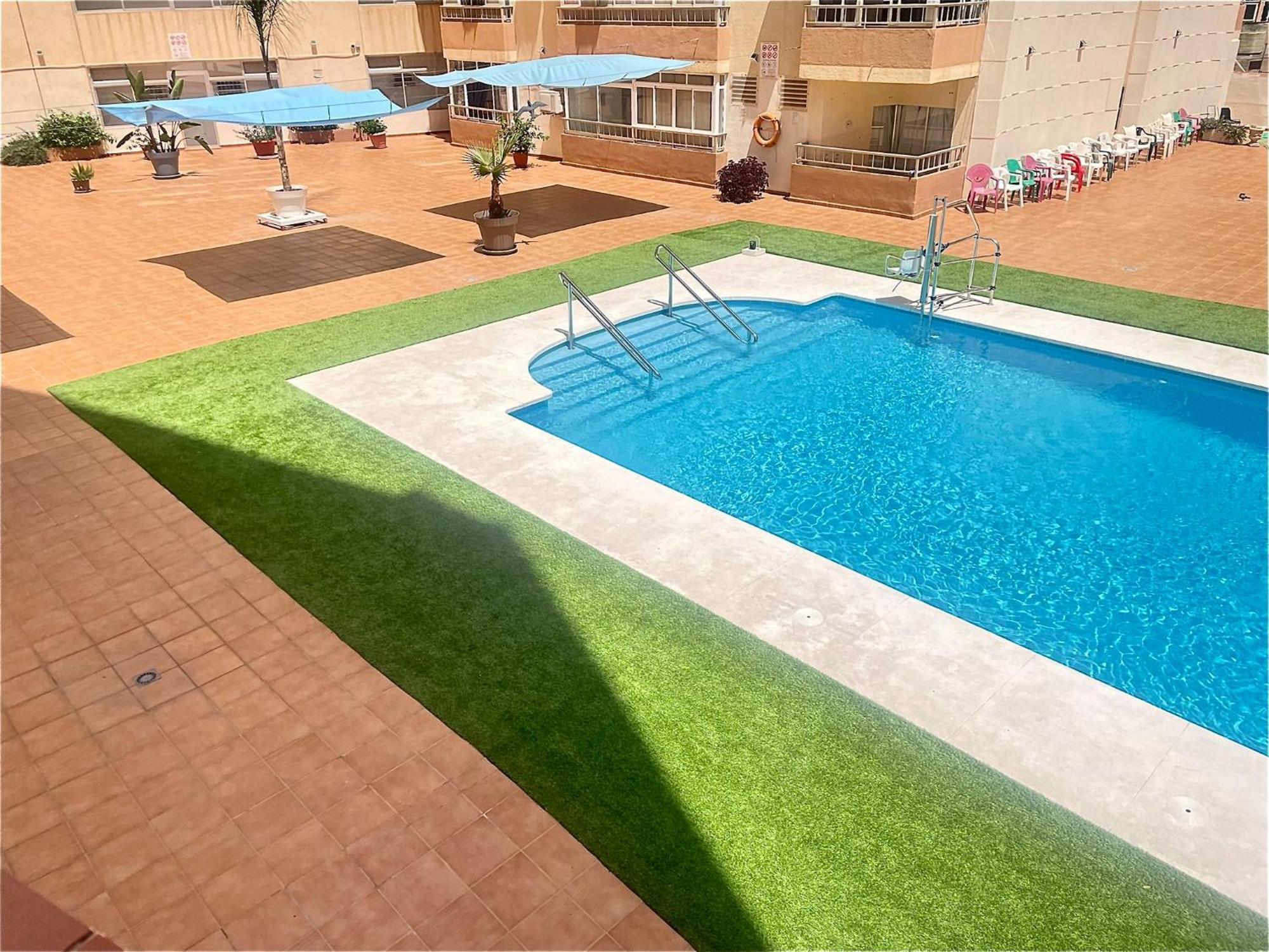 Elegant Studio With Pool And Seaview Torremolinos Exteriör bild